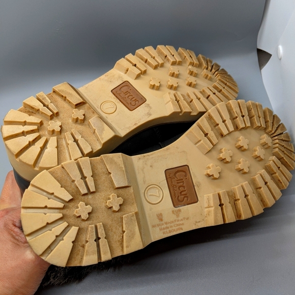 Sam Edelman faux fur boots size 7 - Picture 3 of 12